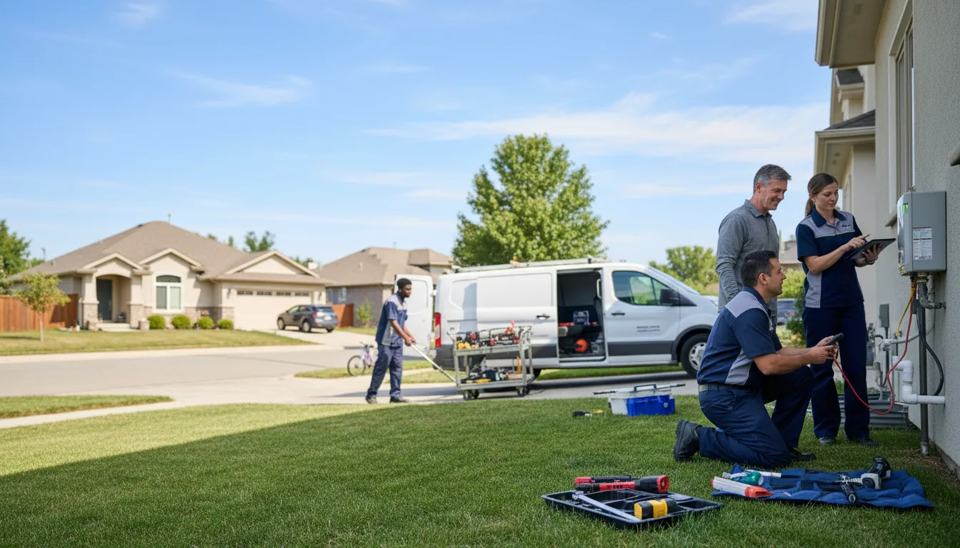 Tankless water heater service in Stow, MA